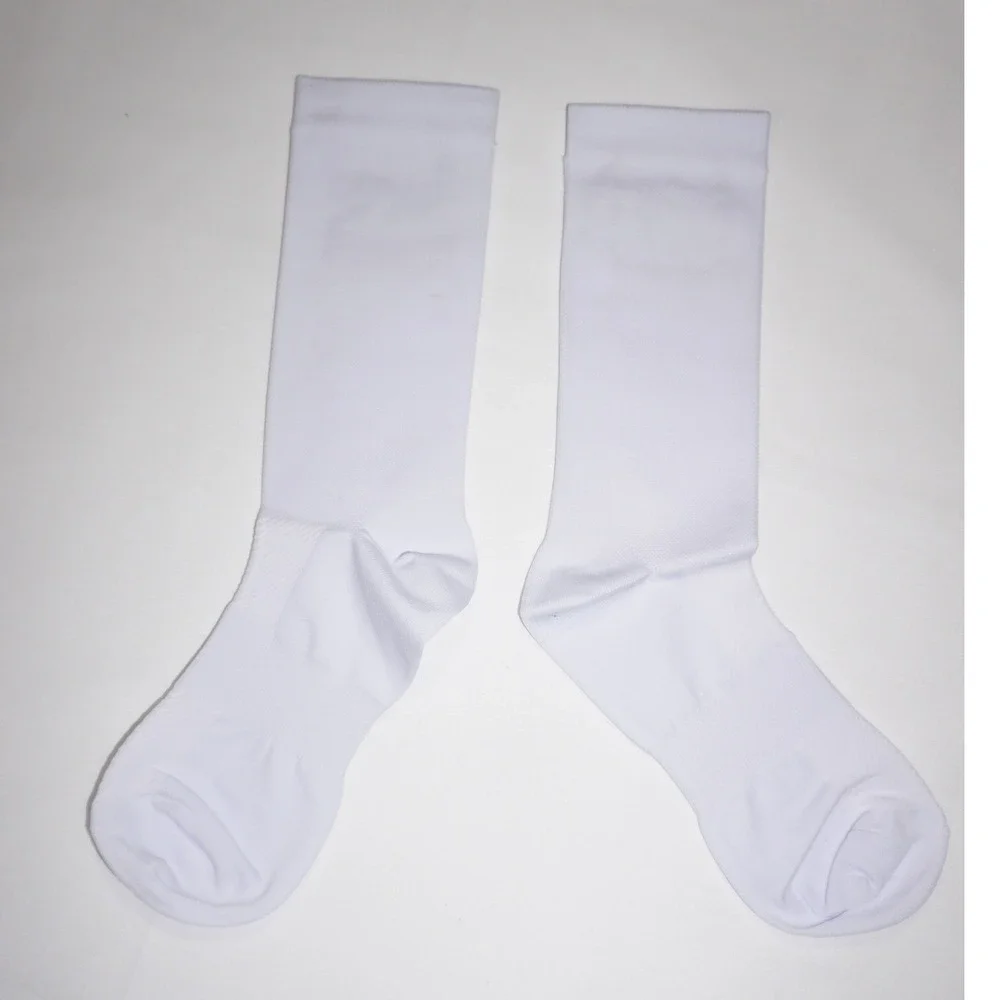 UAE White Crew Socks United Arab Emirates Flag Graphic Athletic Socks